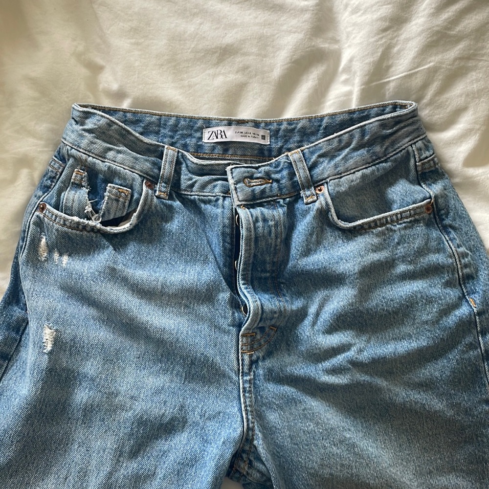 Zara mom jeans